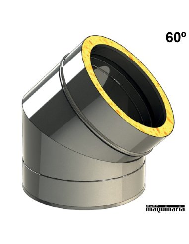 Tubo inox Codo 60º JECODO60