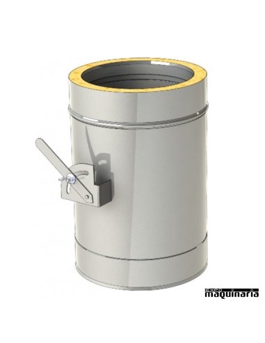 Tubo acero inox Regulador de tiro JEREGULADOR