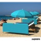 Parasol playa + Separador KIT ambiente