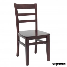 Silla tapizada comedor JO97-MAD madera de pino