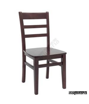 Silla tapizada comedor JO97-MAD madera de pino