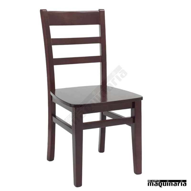 Silla tapizada comedor JO97-MAD madera de pino