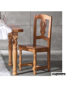 Sillas madera JO95 estilo rustico 2