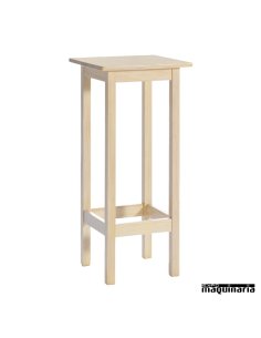Mesa alta madera JOMAA110CM-C Cuadrada 2