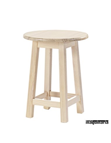 Mesa baja madera JOMBA65CM-R redonda