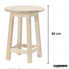 Mesa baja madera JOMBA65CM-R medida