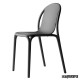 Silla plastica MRBROOK apilable negro