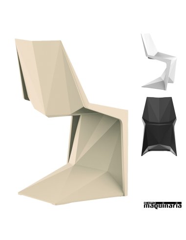 Silla plastica MROXEL encajable