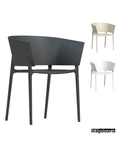 Sillon terraza MRAFRI-B apilable