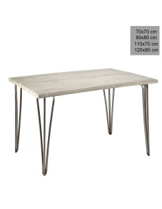 Mesa estilo industrial 3R008 melamina