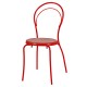 Silla metalica colores 1R008 rojo