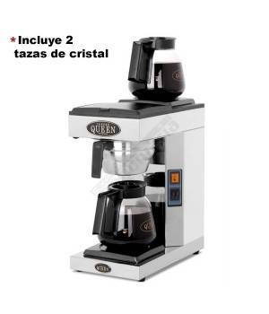 Cafetera de goteo manual, 2 placas calientes