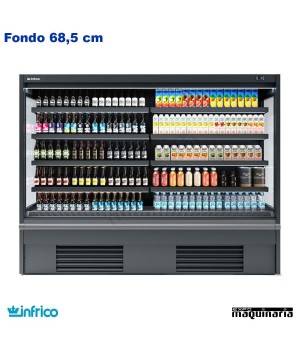 Vitrina expositora charcuteria / lacteos M2