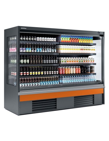 Vitrina para lacteos / charcuteria inml6m2-2 Naranja