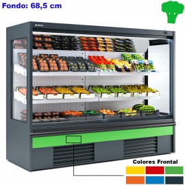Vitrinas para frutas y verduras INMS6H1+ Abiertas