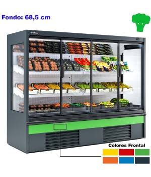 Murales refrigerados para fruta verdura con Puertas