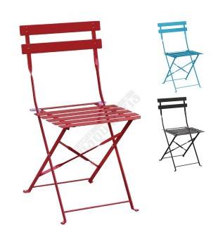 Prosperar lápiz Marca comercial Silla plegable de hierro para terraza NIGH551 PARA HOSTELERÍA