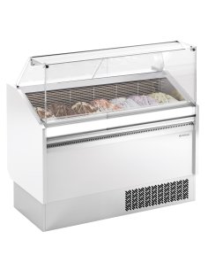 Mostrador para helados Cristal Recto INVBZ12S+ 2