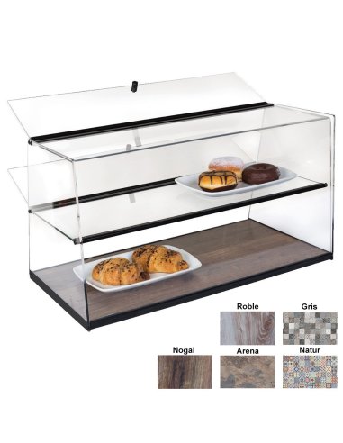 Vitrina neutra doble VGHD-2
