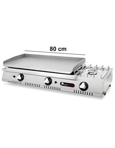 Plancha de gas IBER-PLC800ECF