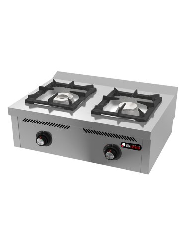 Cocina de gas IBER-C2F600S