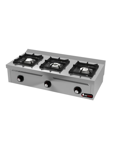 Cocina de gas IBER-C3F600S