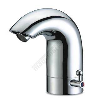 Grifo de sobremesa electrónico con selector de temperatura a pilas