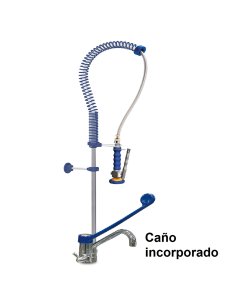 Grifo ducha sobremesa monomando dos aguas extrabajo con caño