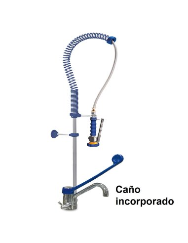 Grifo ducha sobremesa monomando dos aguas extrabajo con caño