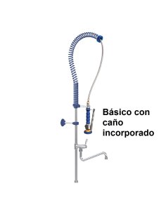 Grifo ducha básico con caño incorporado