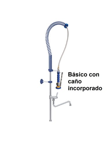 Grifo ducha básico con caño incorporado