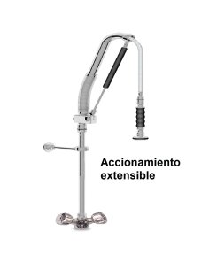 Grifo ducha 2 aguas modelo accionamiento extensible