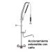 Grifo ducha 2 aguas modelo accionamiento extensible con caño