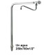 Grifo de columna orientable de un agua 200x550