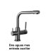 Grifo de sobremesa monomando de doble uso FR463222