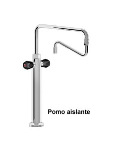 Grifo de columna orientable pomo aislante