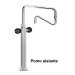 Grifo de columna orientable pomo aislante