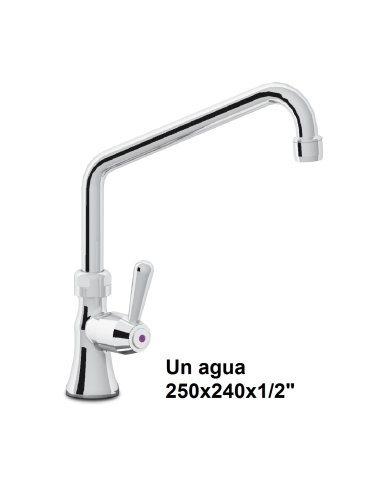 Grifo sobremesa de un agua serie cuarto de vuelta