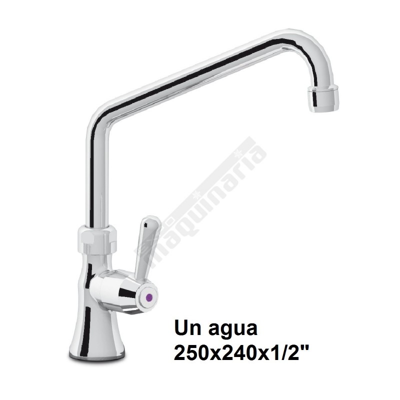 Grifo sobremesa de un agua serie cuarto de vuelta