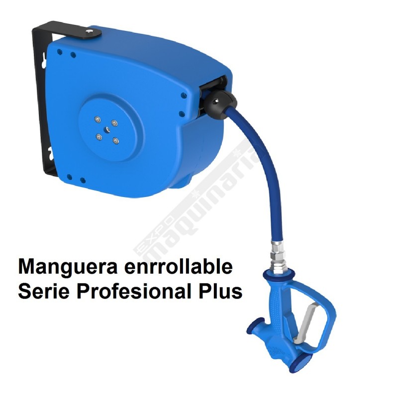 Grifo manguera enrollable serie profesional plus