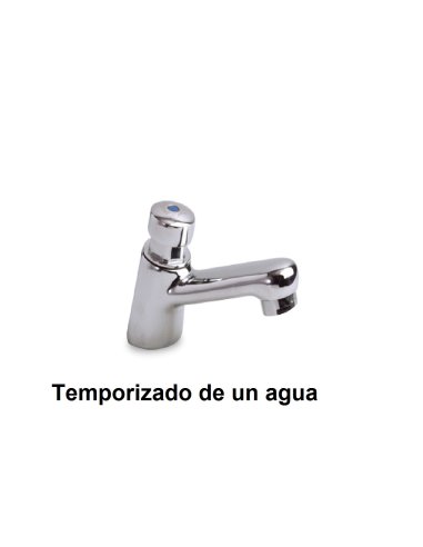 Grifo de sobremesa temporizado de un agua