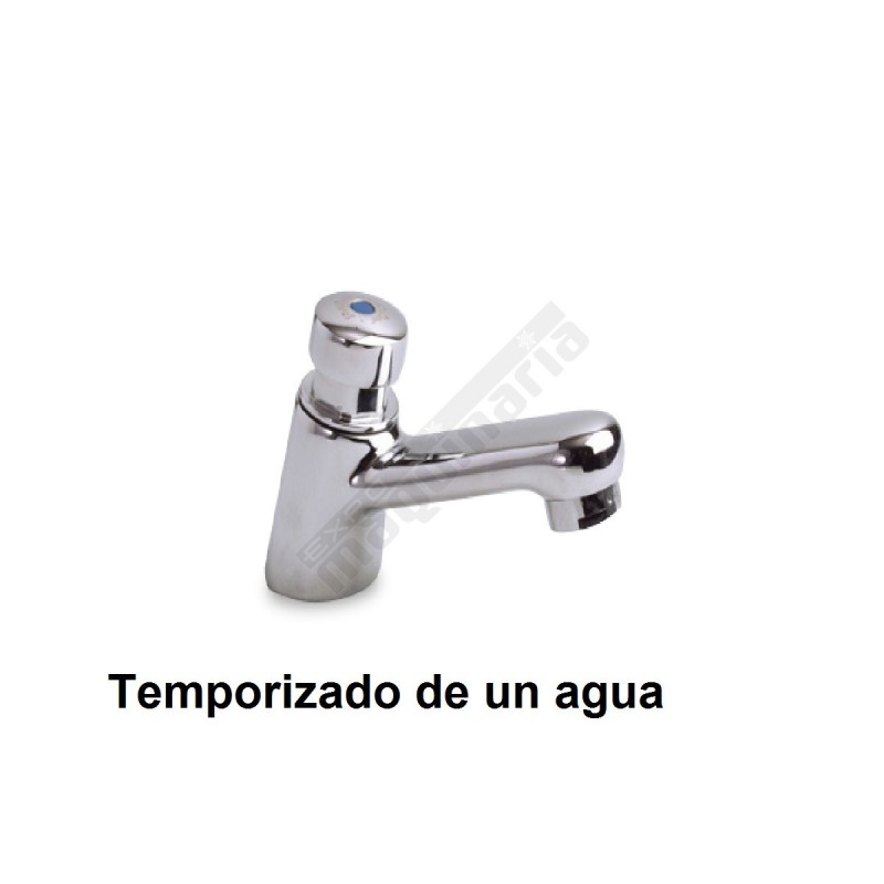 Grifo de sobremesa temporizado de un agua