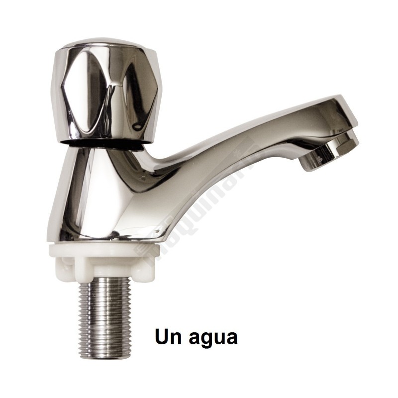 Grifo para lavabo de un agua