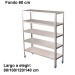 Estantería inoxidable de 5 niveles 800x600