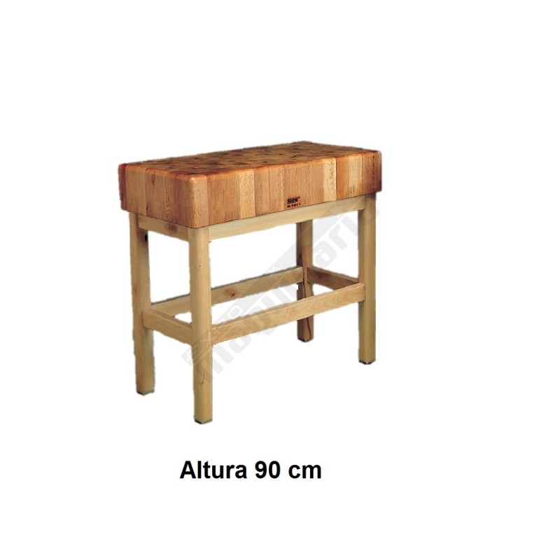 Tajo de 4 patas de madera