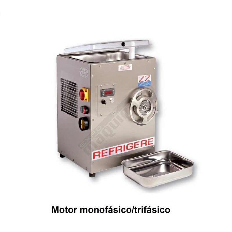 Picadora de carne industrial refrigerada SPMP-22RE-T