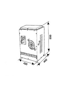 Picadora de carne industrial refrigerada SPMP-22RE-T 2