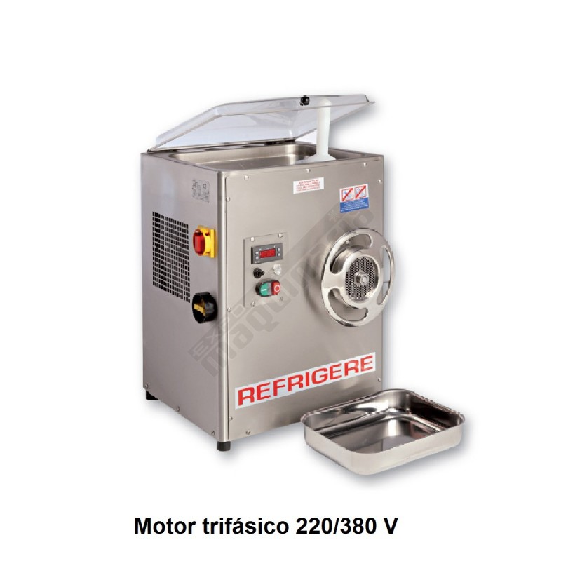 Picadora de carne industrial refrigerada SPMP-32RE-T