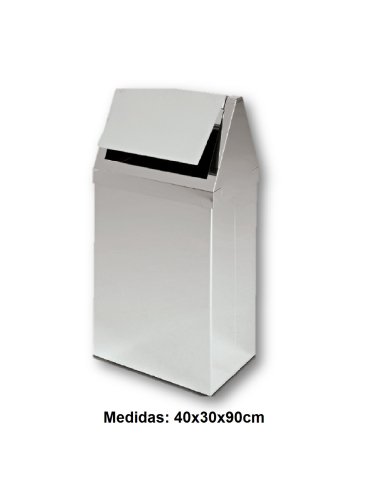 Cubo basura acero inoxidable
