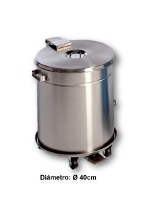 Cubo de basura acero inoxidable SPWI-60